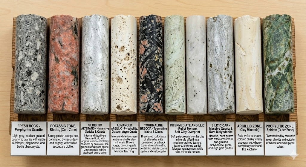 Porphyry Deposits Alteration