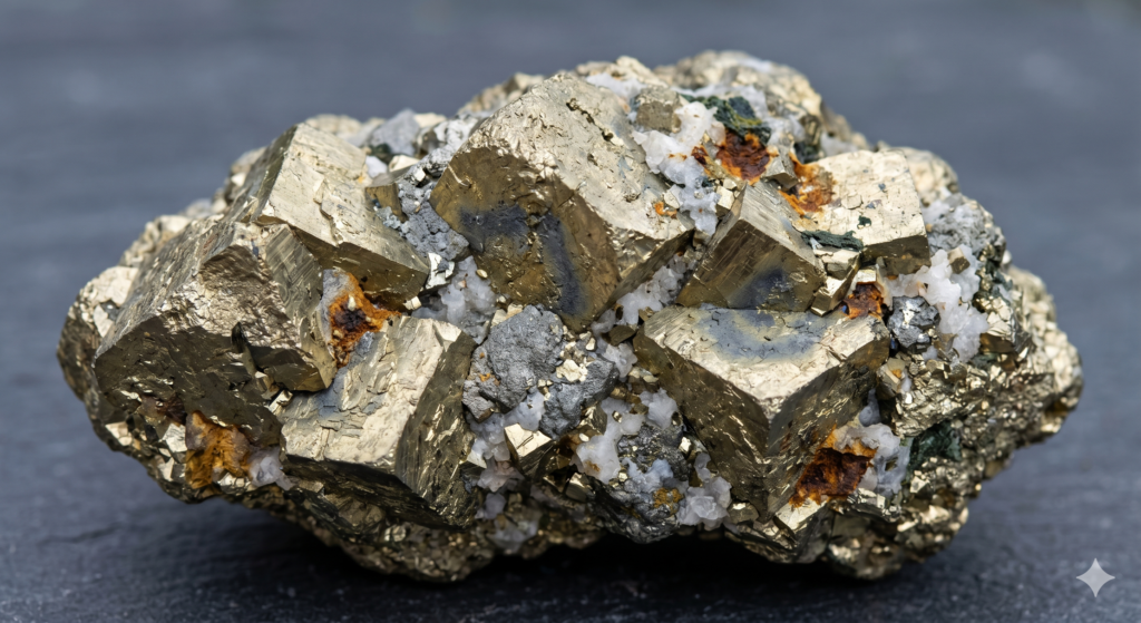 Gold-Bearing (Auriferous) Pyrite