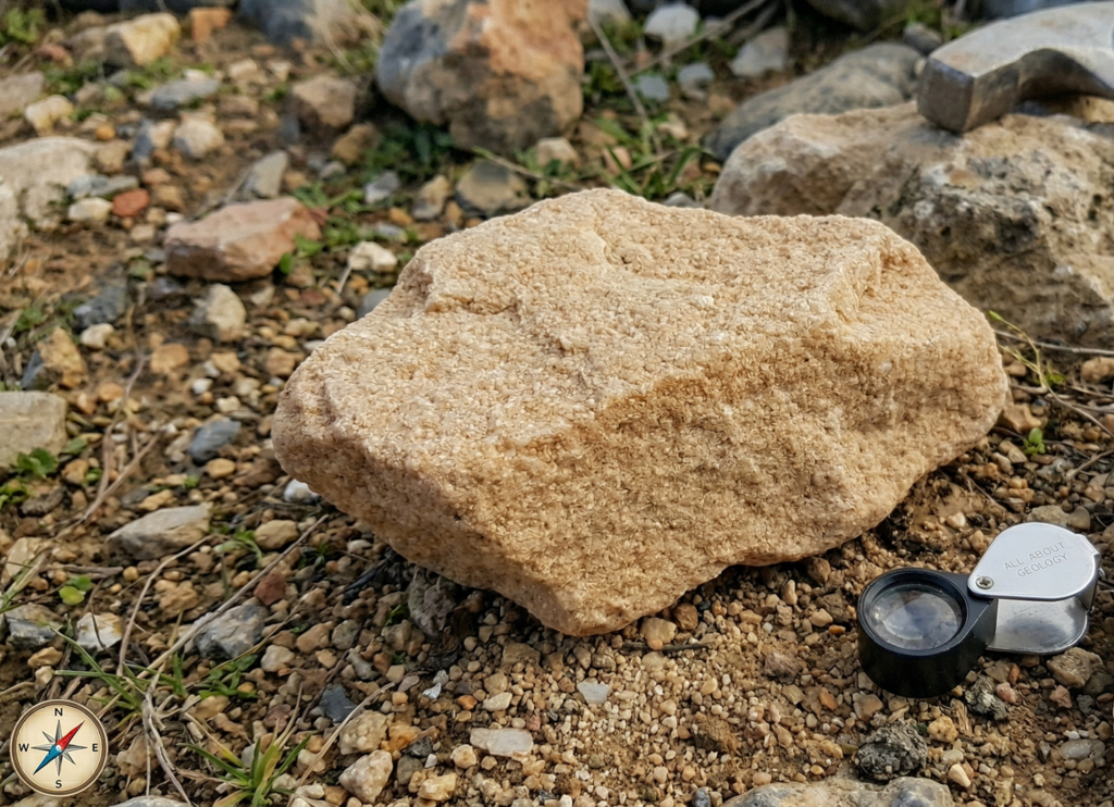Hand Sample of sandstone
