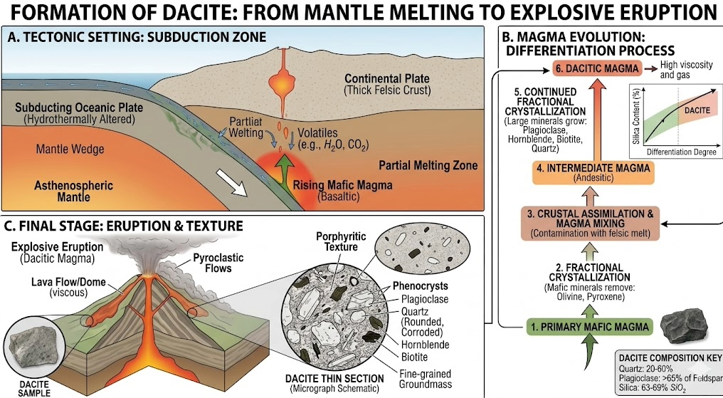 Dacite-Formation