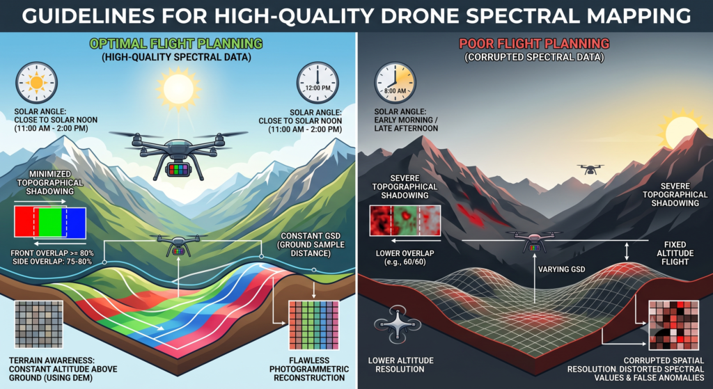 Drone Spectral mapping