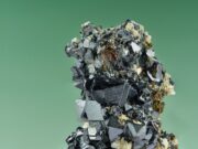 Sphalerite mineral Sphalerite mineral sharp tetrahedral crystals displaying submetallic to resinous luster