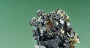 Sphalerite mineral Sphalerite mineral sharp tetrahedral crystals displaying submetallic to resinous luster