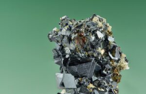 Sphalerite mineral Sphalerite mineral sharp tetrahedral crystals displaying submetallic to resinous luster